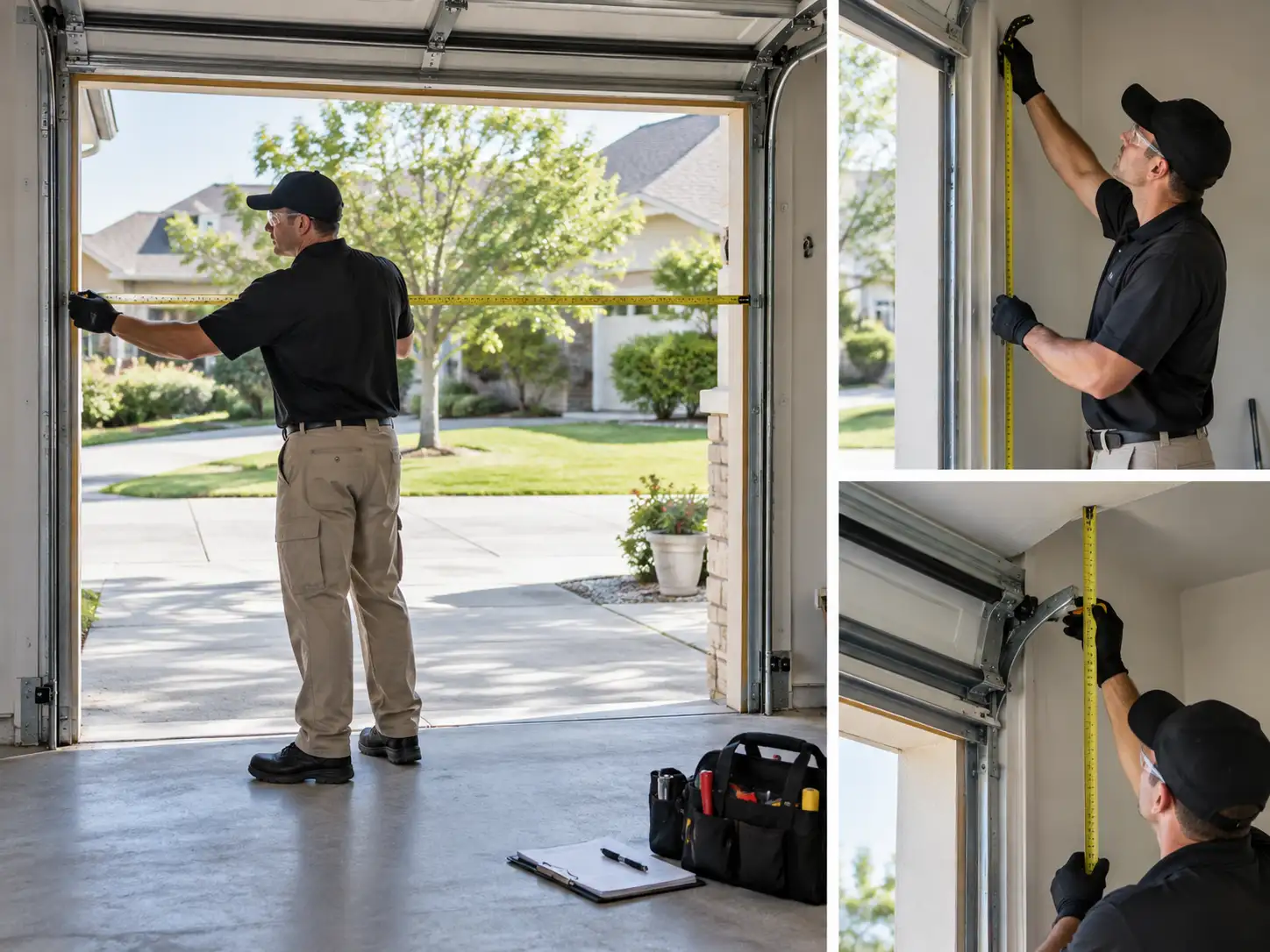 Garage door installation service